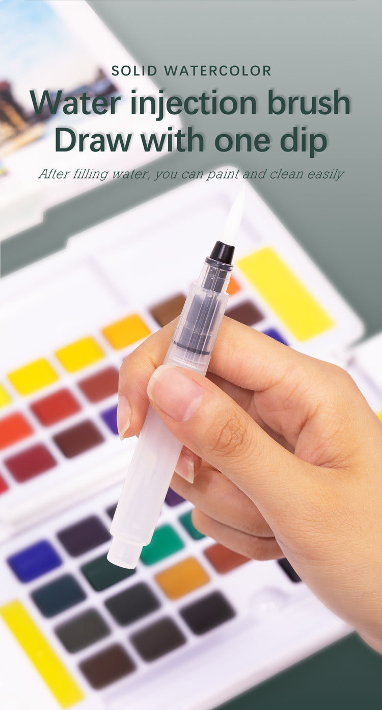 Watercolor Solid Pigment Set Combination, Art Specific Painting Tool
