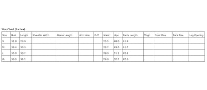 SummerFalling-Women's Long-sleeved Wide-leg Pants Pure Color Two-piece Set